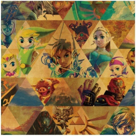 The Legend of Zelda - Serviette Breath of the Wild 25 x 25 cm