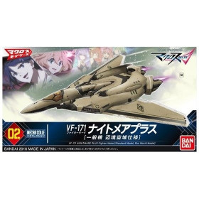 Macross - Maquette Mecha Collection à peindre Delta VF-171 Nightmare Plus Fighter Mode (Production Type)