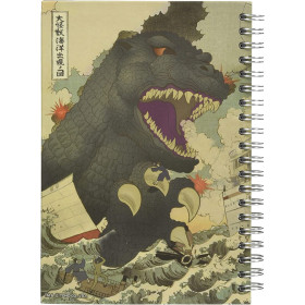 Godzilla - Carnet B6 The Giant Monster that Came from the Sea