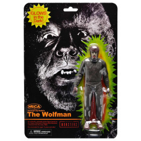 Universal Monsters - Figurine retro glow in the dark 18 cm : Wolfman