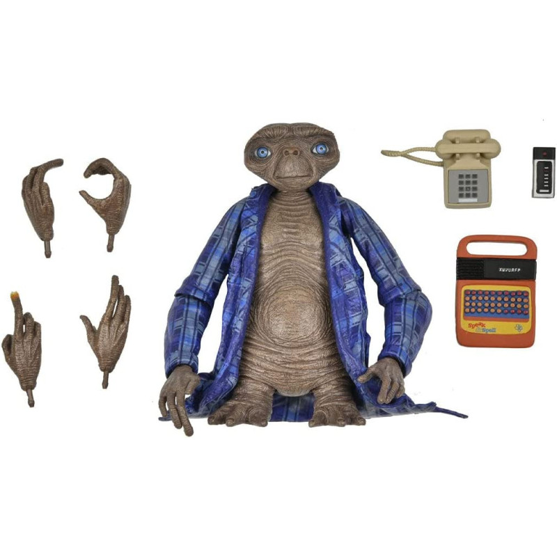 E.T. l'Extra-terrestre - Figurine 40th anniversary Ultimate Telepathic E.T. 11 cm