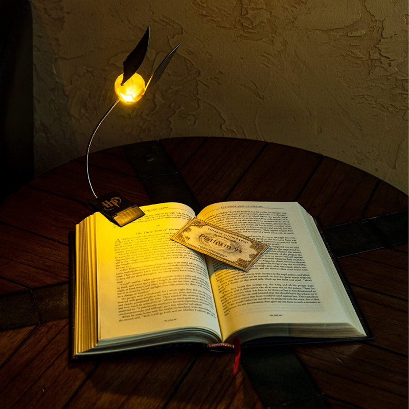 Harry Potter - Lampe clip Golden Snitch (Vif d'Or)