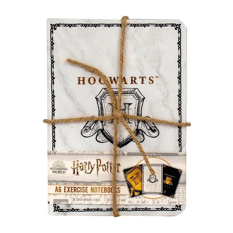 Harry Potter - Pack de 3 carnets A6