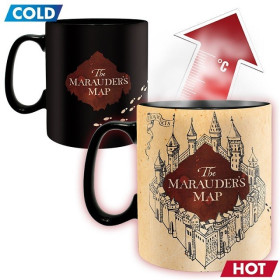 Harry Potter - Mug thermo-réactif Marauder's Map