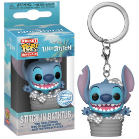 Disney - Pop! Pocket - Porte-clé Stitch Bathtub