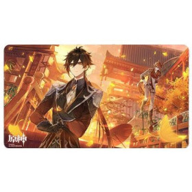 Genshin Impact Devil Mission The Approaching Star - Tapis de souris Zhongli & Tartaglia 70 x 40 cm