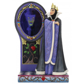Disney : Blanche-Neige : Traditions - Statue Evil Queen with Mirror