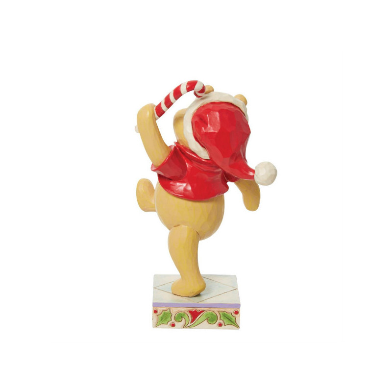 Disney : Winnie l'Ourson - Traditions - Figurine Holiday Pooh Personality Pose Christmas