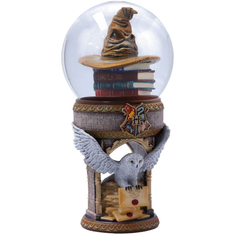 Harry Potter - Boule à Neige Hedwige et Choixpeau (Sorting Hat)
