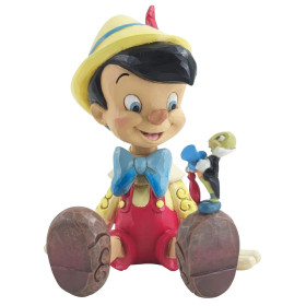 Disney - Traditions - Figurine Pinocchio & Jiminy Cricket