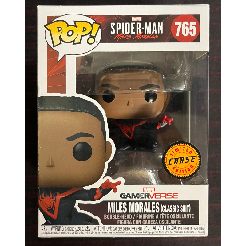 Marvel Gamerverse - Pop! Miles Morales - Classic Suit CHASE n°765