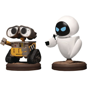 Pixar : Wall-E - Figurines Egg Attack Wall-E & Eve 8 cm