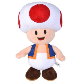 Super Mario - Peluche Toad 40 cm