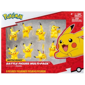 Pokemon - Pack 8 figurines Pikachu (5 cm)