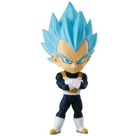 Dragon Ball - Chibi Masters - Figurine Super Saiyan Blue Vegeta 8 cm