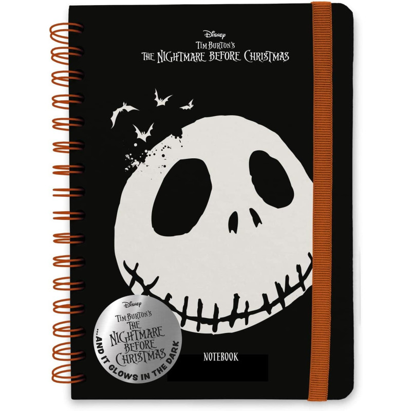 Nightmare Before Christmas - Bullet Journal carnet spirales A5