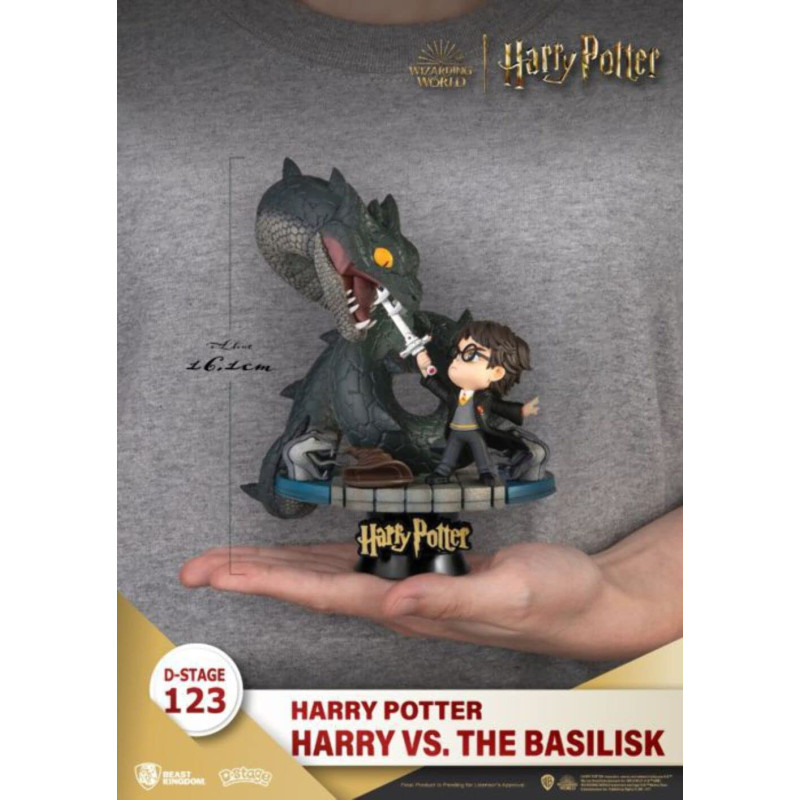 Harry Potter - Figurine Diorama D-Stage Harry vs. the Basilisk 16 cm