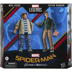 Marvel Legends - Spider-Man: Homecoming Figurines Ned Leeds & Peter Parker 15 cm