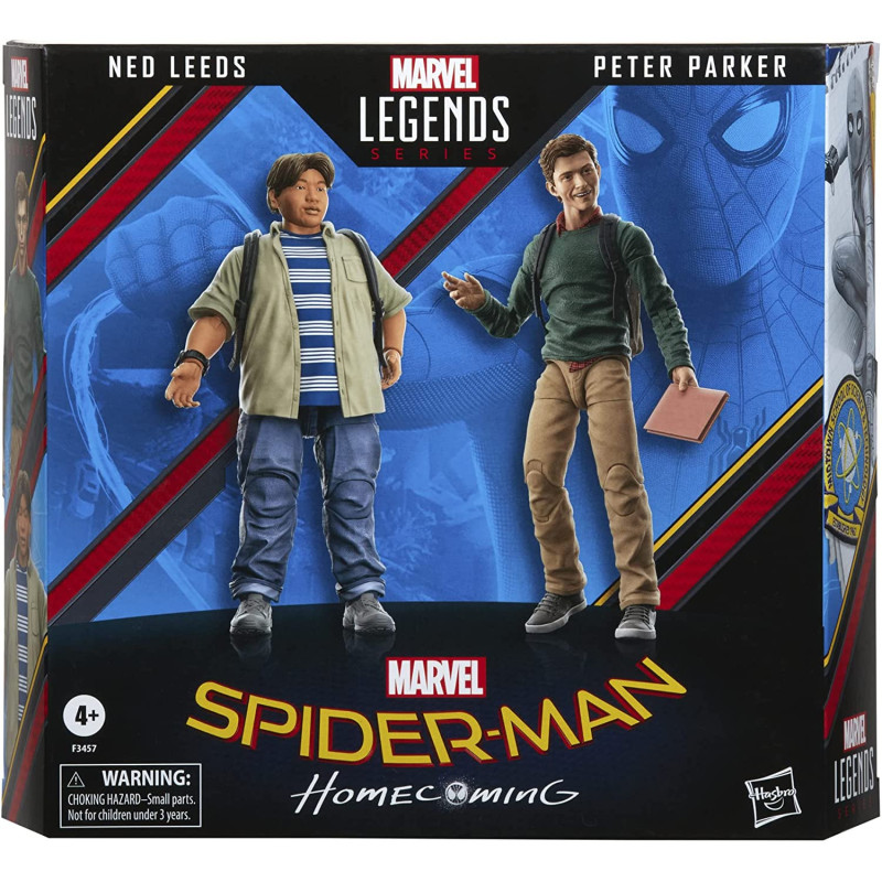 Marvel Legends - Spider-Man: Homecoming Figurines Ned Leeds & Peter Parker 15 cm
