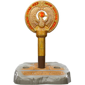 Indiana Jones Adventure Series - Réplique Roleplay Médaillon du sceptre de Râ (Les Aventuriers de l'arche perdue) 15 cm