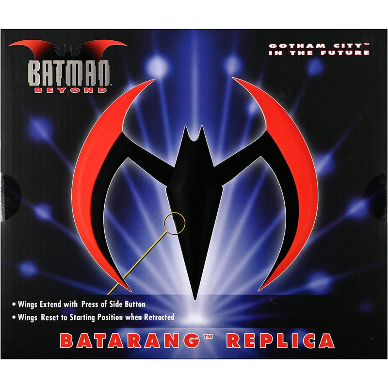 Batman Beyond - Réplique 1/1 Batarang (rouge) 20 cm