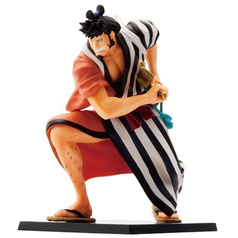 One Piece - Figurine IchibanshoThe Nine Red Scabbards Is Here Kin Emon 11 cm