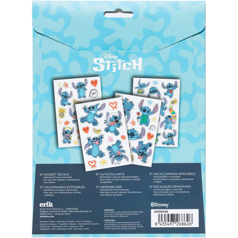 Disney : Lilo & Stitch - Set de 57 gadget decals