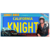 Knight Rider (K2000) - Plaque d'immatriculation KITT