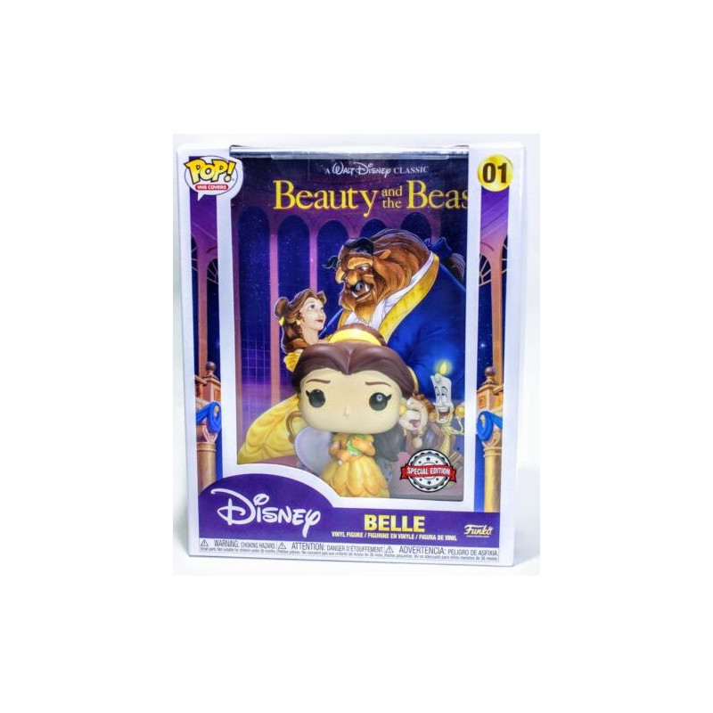 Disney Pop! : La Belle & la Bête - VHS Cover - Beauty & The Beast n°01