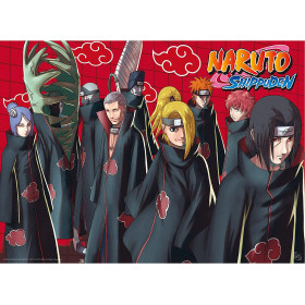 Naruto Shippuden - Poster Akatsuki 52 x 38 cm