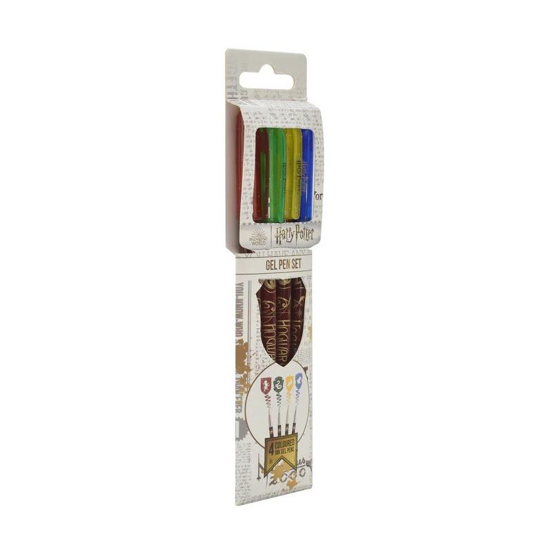 Harry Potter - Set de 4 stylos gel