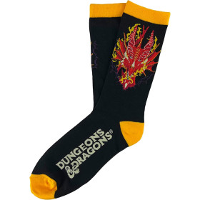 Dungeons and Dragons - Chaussettes Red Dragon 41/46