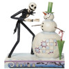 Nightmare Before Christmas - Traditions - Statue Jack Discovering a Snowman