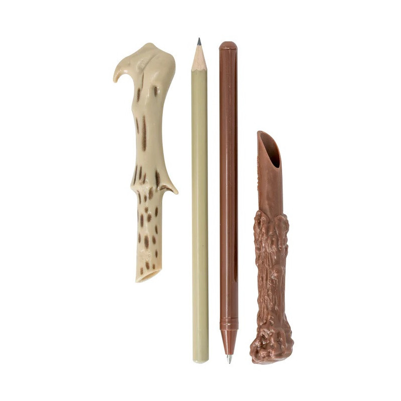 Harry Potter - Set de 2 stylos baguette Voldemort et Harry
