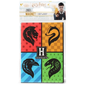 Harry Potter - Aimant Houses Crests