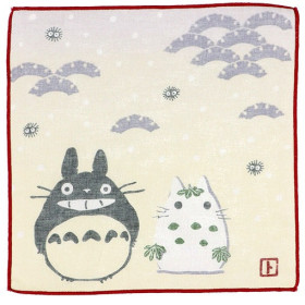 Mon voisin Totoro - Mouchoir Bonhomme de Neige