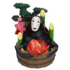 Spirited Away (Chihiro) - Statue Diorama Kaonashi Bassine d’or et bambous