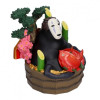 Spirited Away (Chihiro) - Statue Diorama Kaonashi Bassine d’or et bambous