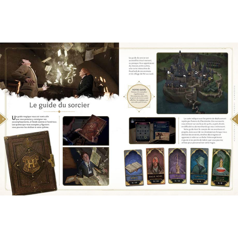 Hogwarts Legacy - Le guide officiel du jeu