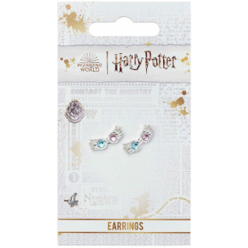 Harry Potter - Boucles d'oreilles Lunettes de Luna Lovegood