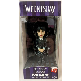 Wednesday - Figurine 12 cm Minix : Wednesday Addams in Dress - Imagin'ères