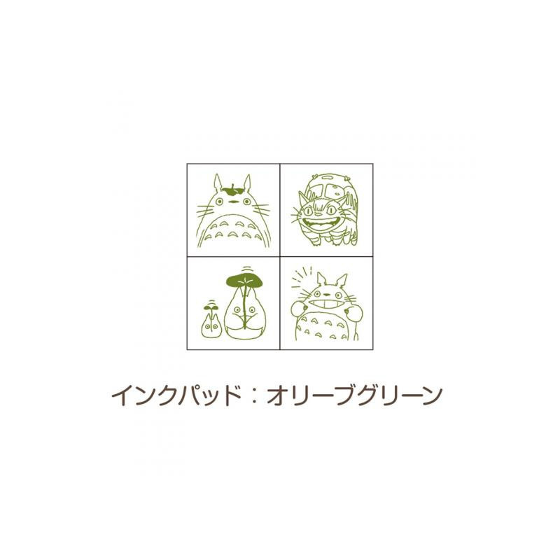 Mon Voisin Totoro - Set de 4 tampons Chatbus