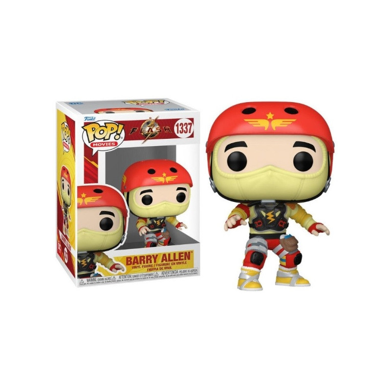 DC Comics : The Flash - Pop! Movies - Barry Allen avec casque n°1336