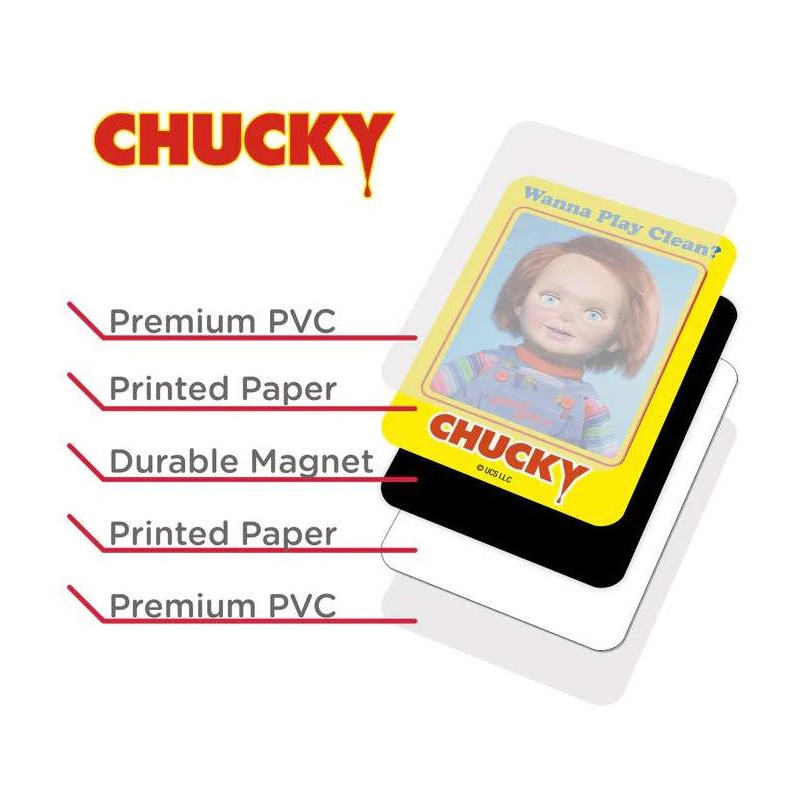 Chucky - Aimant double face pour lave-vaisselle