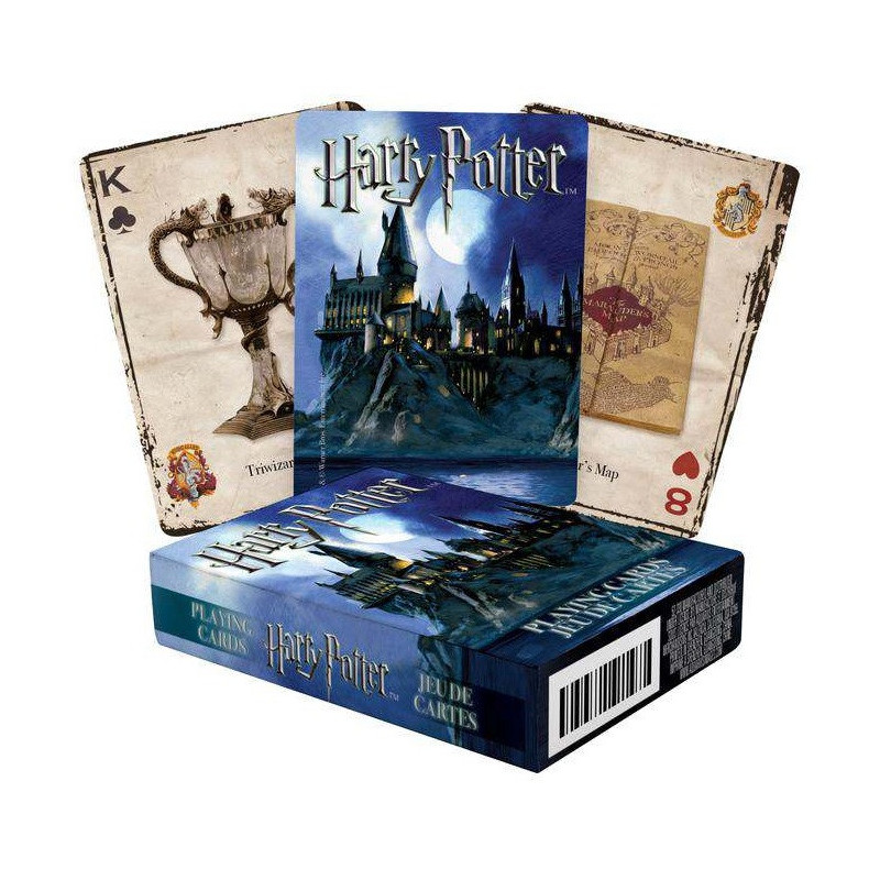 Harry Potter - Jeu de 54 cartes Hogwarts