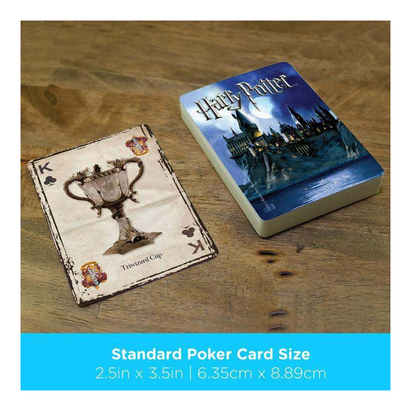 Harry Potter - Jeu de 54 cartes Hogwarts