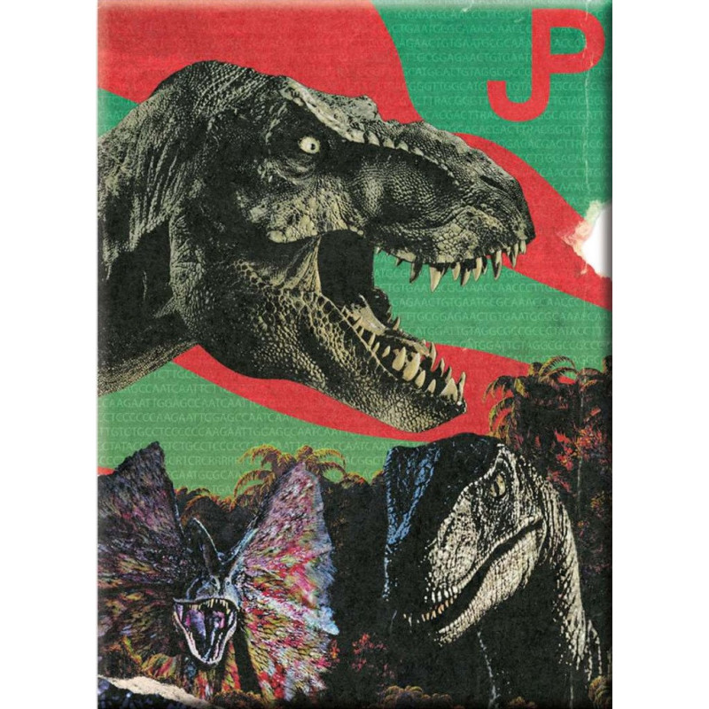 Jurassic Park - Aimant Collage