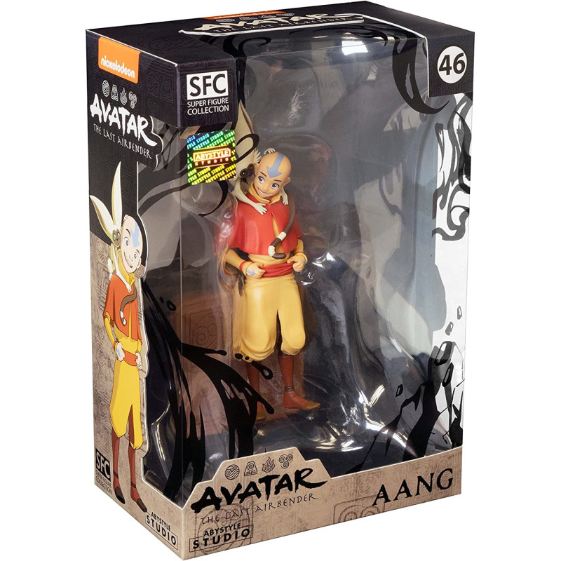 Avatar : The Last Airbender - Figurine SFC Aang & Momo 18 cm