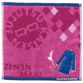 Jujutsu Kaisen - Mini serviette Uniforme Maki Zenin 25 x 25 cm