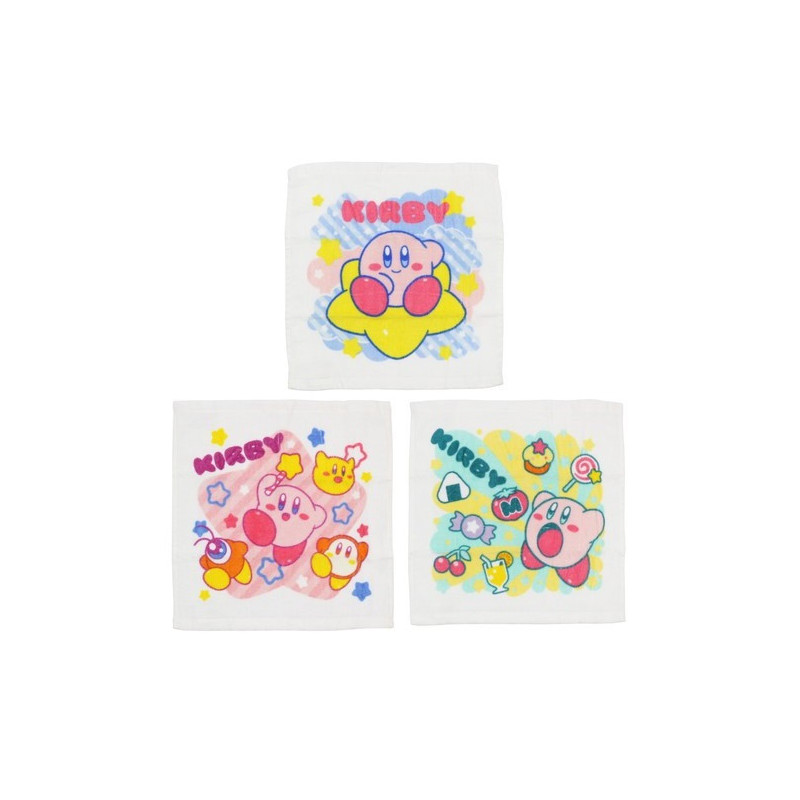 Kirby - Set de 3 serviettes Kirby 30 x 30 cm